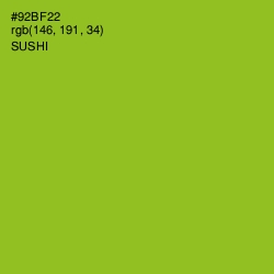#92BF22 - Sushi Color Image