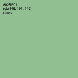 #92BF91 - Envy Color Image