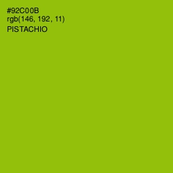 #92C00B - Pistachio Color Image