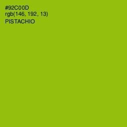 #92C00D - Pistachio Color Image