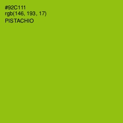 #92C111 - Pistachio Color Image