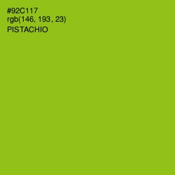 #92C117 - Pistachio Color Image