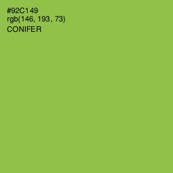 #92C149 - Conifer Color Image