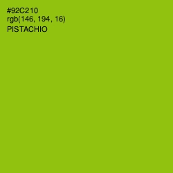 #92C210 - Pistachio Color Image