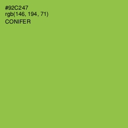 #92C247 - Conifer Color Image