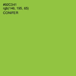 #92C341 - Conifer Color Image