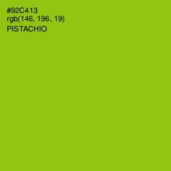 #92C413 - Pistachio Color Image