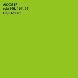 #92C51F - Pistachio Color Image