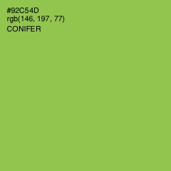 #92C54D - Conifer Color Image