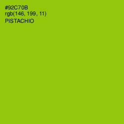 #92C70B - Pistachio Color Image