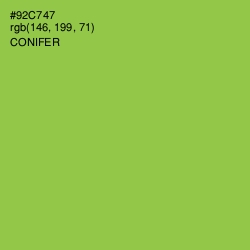 #92C747 - Conifer Color Image