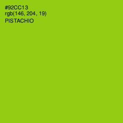 #92CC13 - Pistachio Color Image