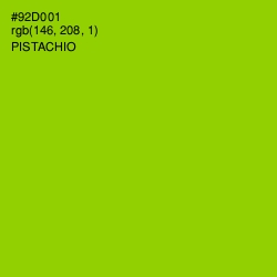 #92D001 - Pistachio Color Image