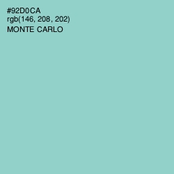 #92D0CA - Monte Carlo Color Image