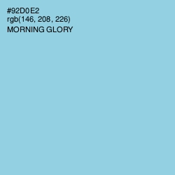 #92D0E2 - Morning Glory Color Image