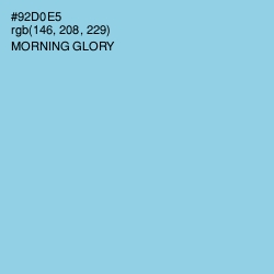 #92D0E5 - Morning Glory Color Image