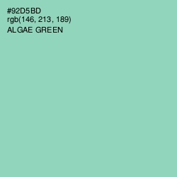 #92D5BD - Algae Green Color Image