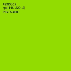 #92DC02 - Pistachio Color Image