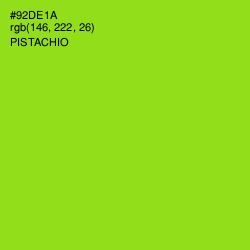 #92DE1A - Pistachio Color Image