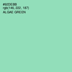 #92DEBB - Algae Green Color Image