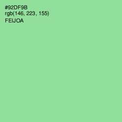 #92DF9B - Feijoa Color Image