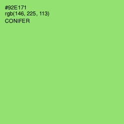 #92E171 - Conifer Color Image