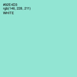 #92E4D3 - Riptide Color Image