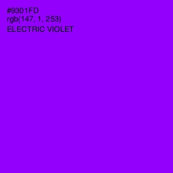 #9301FD - Electric Violet Color Image