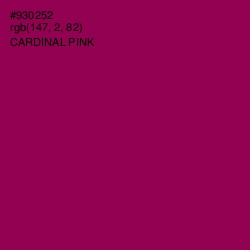 #930252 - Cardinal Pink Color Image