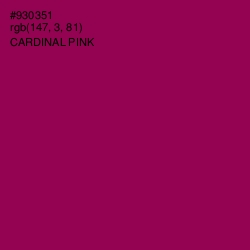 #930351 - Cardinal Pink Color Image