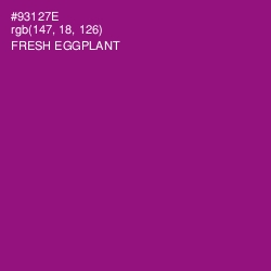 #93127E - Fresh Eggplant Color Image