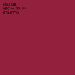 #93213E - Stiletto Color Image