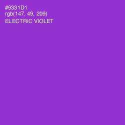 #9331D1 - Electric Violet Color Image