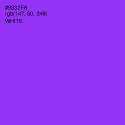 #9332F8 - Electric Violet Color Image