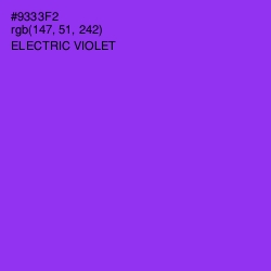 #9333F2 - Electric Violet Color Image