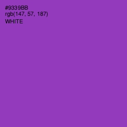 #9339BB - Vivid Violet Color Image