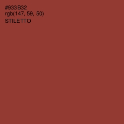 #933B32 - Stiletto Color Image