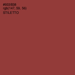 #933B38 - Stiletto Color Image