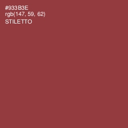 #933B3E - Stiletto Color Image