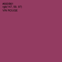 #933B61 - Vin Rouge Color Image