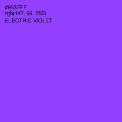 #933FFF - Electric Violet Color Image