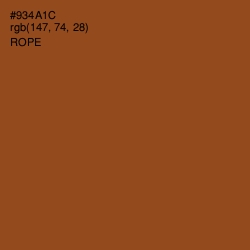 #934A1C - Rope Color Image