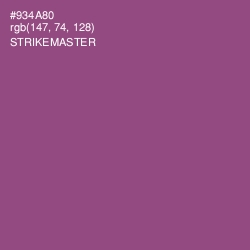#934A80 - Strikemaster Color Image