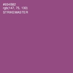 #934B82 - Strikemaster Color Image