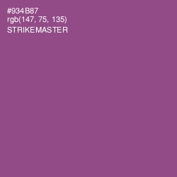 #934B87 - Strikemaster Color Image
