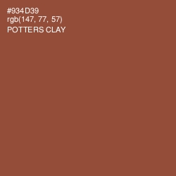 #934D39 - Potters Clay Color Image