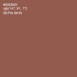 #935B4D - Sepia Skin Color Image