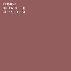 #935B5B - Copper Rust Color Image