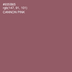 #935B65 - Cannon Pink Color Image