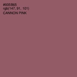 #935B65 - Cannon Pink Color Image